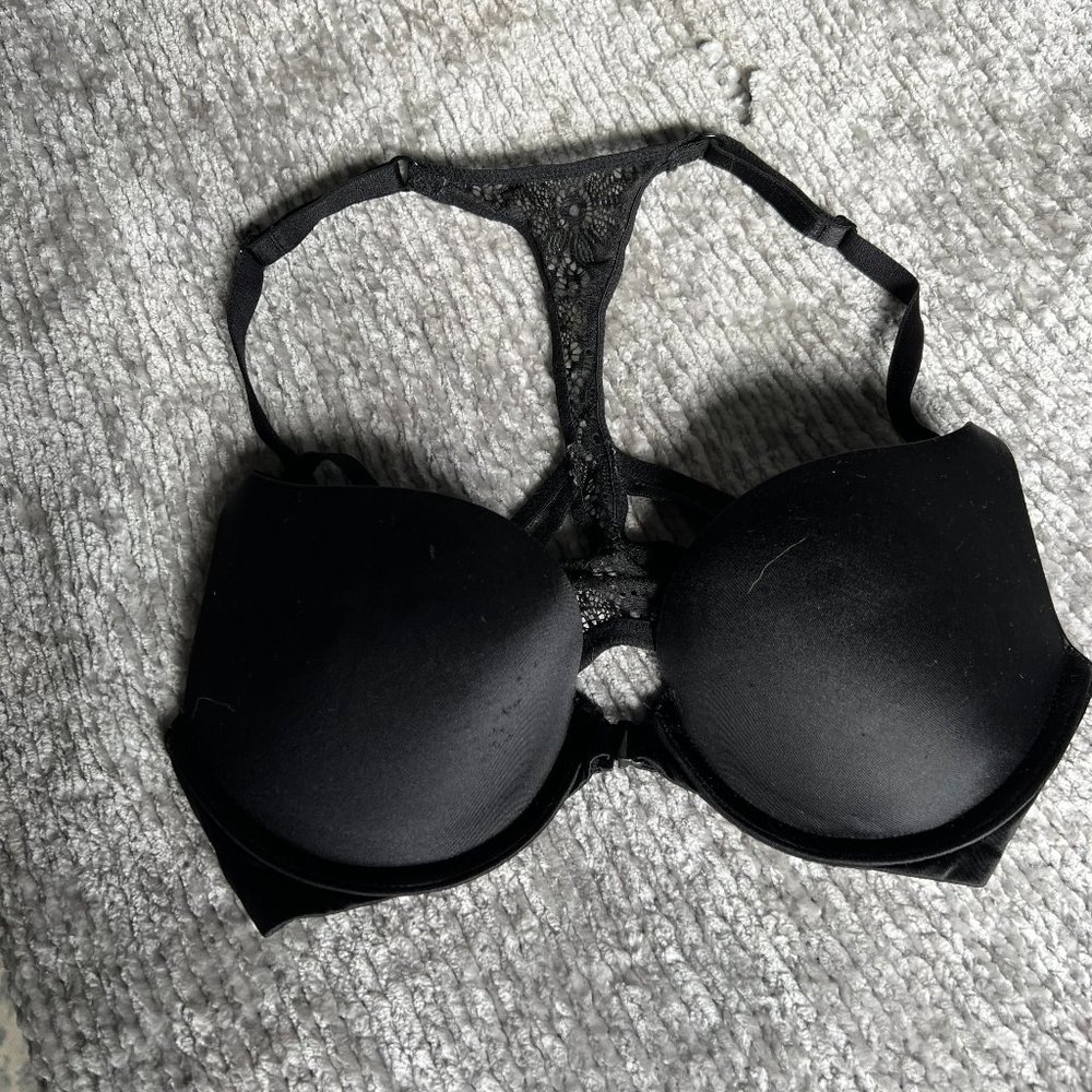 Racer Back Pink Push Up Bra